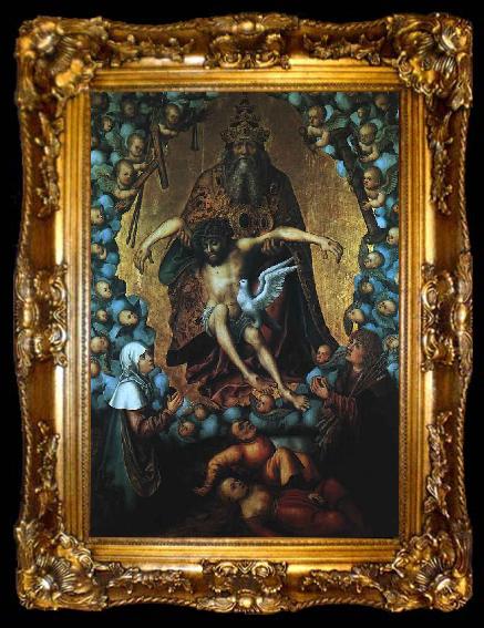 framed  Lucas Cranach the Elder The Trinity, ta009-2